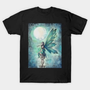 Winter Dream Fairy Illustration Molly Harrison Fantasy Art T-Shirt